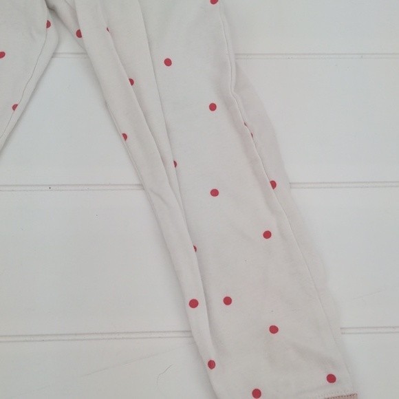 Mini Boden White Pink Polka Dots Pull On Pants‎ Size 5Y - Picture 8 of 10